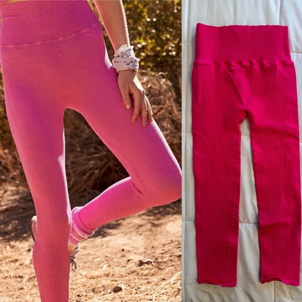 NWOT Free People Movement Ribbed Leggings